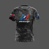 Ropa para Motocicleta Todoterreno Transfronteriza, Camiseta de Manga Corta, Tallas Europeas y Americanas, Versátil y Elegante, Absorbe el Sudor, Absorbe la Humedad, Transpirable