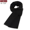 2025 Bufanda Nueva de Lana para Hombre Mezclada Invierno Cálida Engrosada Bufanda para Hombre Fabricante Lista para Enviar Venta al por Mayor