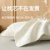 Funda de almohada tipo toalla Clase A Anti-Saliva, Funda para núcleo de almohada Anti-Grasa Capilar, Par de Fundas de Almohada con Capa de Aislamiento Anti-Sudor para Hotel y Casa de Huéspedes