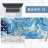 Alfombrilla de ratón bidimensional al por mayor Hatsune Miku Pad de escritorio Borde impermeable con bloqueo Pad de teclado para oficina de chicas con imagen Mesa de juego