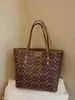 Bolsa Tote Grande Capacidade para Mulheres 2025 Nova Acessível para Presbiópicos Bolsa de Compras de Luxo Bolsa de Ombro de Alta Qualidade para o Dia a Dia