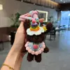 Estilo Coreano Nuevo Perro de Peluche de Pie Lindo Bolso Cruzado Suéter Llavero de Dibujos Animados Colgante de Muñeca Linda Venta al Por Mayor