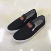 Zapatos de lona para hombre, sin cordones, casuales, transpirables, de corte bajo, para calzar, zapatos de lona estilo Viejo Pekín para hombre