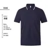 Camisa Polo Masculina de Verão de Alta Qualidade para Negócios Manga Curta Roupa Corporativa para Trabalho Logo Personalizado Gola Polo Camiseta de Manga Curta Bordado