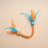 Caña de Juguete para Gatos con Pluma, Cuerda Elástica, Hierba Gatera, Cascabel Retráctil, Entretenimiento Propio, Alivio del Aburrimiento, Juguete para Gatos Resistente a Mordidas para Mascotas