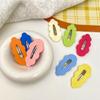 Color Dibujo Animado Nube Pasador Sin Costuras Clip BB Artefacto para Ordenar Cabello Roto para Niños Clip para Pasador DIY Clip Inferior Nuevo