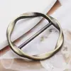 Hebilla para Ropa para Ceñir la Cintura, Herramienta para Fijar el Dobladillo de Mujer para Camisetas, Gadget para Hacer Nudos, Hebilla Redonda Hueca, Botón para Bufanda, Botón para Manga
