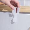 Gancho Sin Costuras de Plástico Nórdico Gancho Trasero para Puerta de Gabinete de Cocina Gancho de Clip Fuerte sin Clavos Ropa Creativa Capucha