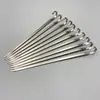 Gancho para Air Fryer, Espeto para Churrasco de Aço Inoxidável 304, Espeto para Grelha Suspenso, Espeto Plano, Espeto para Carne de Forno Elétrico, Gancho para Espeto de Churrasco