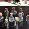 El modelo de accesorios de escena ob11 bricolaje comida en miniatura juego de cristal Botella de corcho 12 puntos