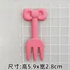 Dibujos Animados Amor KT Hello Kitty Letra PVC Goma Suave Accesorios DIY Funda para Teléfono Móvil Zapatillas Funda para iPad Piezas Decorativas para Taza de Agua