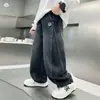 Ropa de Otoño para Niños Jeans 2026 Nuevos Pantalones para Niños Otoño e Invierno Rectos Sueltos Medianos y Grandes Niños Pantalones Casuales para Niños