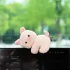 Nuevos Adornos para Coche, Lindas Decoraciones para Aliviar el Estrés para la Pantalla de Control Central, Pequeñas Figuras para Montar en el Coche, Decoraciones para Monitor de Computadora