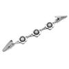 Amazon Transfronterizo Clip para Suéter Cara Cortada Uñas de Diamante Brillantes Clip para Cuello Margarita Moda Borla Clip para Cintura