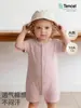 Body de manga corta para bebé, estilo verano fino, Clase A 10A, ropa antibacteriana para lactantes, para niños y niñas