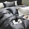 Juego de 80 piezas de Tencel de seda helada de verano para dormir desnudo, sábanas ligeras de lujo de alta gama, colcha, sombrero, ropa de cama, venta al por mayor
