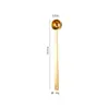 Cuchara Medidora de Mango Largo Acero Inoxidable 304 Cuchara para Leche en Polvo Cuchara Doméstica para Harina y Condimentos Cuchara Medidora Cuantitativa de Múltiples Especificaciones Cuchara Medidora para Granos de Café