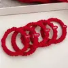 Lazo Rojo Festivo para el Año Nuevo de Intestino Delgado para Mujer, Cuerda para el Cabello del Año del Zodiaco 2026, Banda Elástica, Alta Elasticidad y Durabilidad