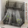 Nuevo Estante de Almacenamiento de Cesta de Verduras para Encimera Escritorio Estante de Verduras Multicapa Pequeño Almacenamiento de Verduras Cocina Cesta de Almacenamiento de Jengibre Cebolla Verduras