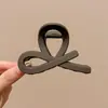 Pinza para el pelo con lazo para cabello fino, horquilla floral vintage de otoño e invierno, nueva y linda pinza de garra 2025