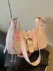 Bolso de Hombro a la Moda de Lujo Ligero Estilo Coreano para Mujer 2026 Primavera Nuevo Retro Trendy con Cierre de Solapa Bolso Cruzado