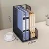 Estante para Janela de Canto Classificação por Assunto Prateleira de Armazenamento Organizador de Livros de Mesa para Estudante Multicamada Canto Estante Pequena para Livros Infantis