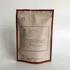 Bolsa para pies bolsa con recubrimiento de aluminio bolsa con cremallera Bolsa de embalaje compuesto de aluminio y plástico venta al por mayor bolsa para pies de salud bolsa con cremallera