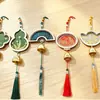 Campanas de Viento, Patrimonio Cultural Inmaterial, Colgantes de Campanas de Viento de Perlas de Brocado Musical Hechos a Mano, Colgantes Tradicionales de Estilo Antiguo, Artesanías de Madera para Atracciones Turísticas