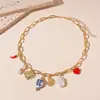 Collar de perlas en capas con cuentas transfronterizo europeo y americano, cadena para la clavícula estilo fiesta vintage, lujo ligero, accesorio versátil de alta gama para mujer