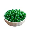 Hielo Jade Malayo Verde Completo Cuentas Redondas Jade Disperso Verde Yang Pulsera DIY Hecha a Mano Joyería Pulsera Collar Wen Jugar
