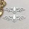 Colgantes de Halloween Peculiares Transfronterizos Araña Calavera Aleación Accesorios para Joyería DIY Pulsera de Plata del Tíbet Amuletos para Collar