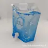 Bolsa de Embalaje de Agua Rica en Hidrógeno de 5L 7.5L 10L Morral de Pie Morral de Papel de Aluminio de Agua Rica en Estroncio Grifo de Doble Boca
