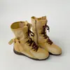 Botines Retro Maillard de Suela Gruesa para Mujer 2026 Nuevo Otoño Versátiles que Aumentan la Altura Suaves Adelgazantes Estilo Alemán