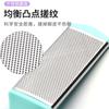 Lima de pies nueva del fabricante tabla para frotar los pies de acero inoxidable piedra pómez para pies exfoliante cutículas dispositivo para limar pies dispositivo para frotar los pies