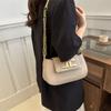 Moda Nicho Francés Casual Estilo Occidental Bolso de Axila para Mujer Bolso de Mujer 2024 Nuevo Hermoso Bolso Bandolera de Cadena