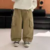 Zona de Oferta Especial Primavera y Otoño [Pantalones 2] Beneficios de Remate Ropa Infantil Pantalones Largos para Niños Jeans Pantalones Cargo