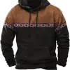 Sudadera Retro para Hombre con Estampado 3D, Sudadera con Capucha Deportiva Casual para Hombre, Estación Independiente de Amazon Transfronteriza