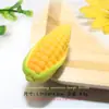 Cor Sólida Micro-Simulação Miniatura Fruta Metade Cortada Kiwi Durian Goiaba Fofo DIY Ornamentos de Joias Pequeno Saco Surpresa