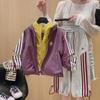 Chaquetas para Niñas 2025 Chaquetas Ropa de Primavera Bebé Nuevo Estilo Infantil Tops Casuales con Capucha Primavera y Otoño