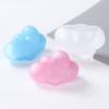 Molde de Silicona Nubes 3D Estéreo Grandes, Medianas y Pequeñas Molde para Fondant Decoración para Hornear Pasteles DIY Jabón Aromaterapia Adornos de Yeso
