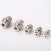 Conector de Plástico para Tubo Neumático con Rosca Exterior, Conector Rápido Recto, Conector Neumático de Enchufe Rápido, Conector de Tubo de Aire