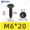 Parafusos Autoatarraxantes Phillips Cabeça Escareada Aço Inoxidável 304 Zinco Preto M2~M6 Padrão de Guangdong Ka Fábrica Em Estoque Parafusos Pequenos Autoatarraxantes Phillips