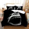 Funda nórdica de tiburón de aguas profundas juego de ropa de cama juego mundo submarino Funda nórdica Amazon