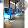 Máquina laminadora de extrusión en frío hidráulica de tres ejes, máquina laminadora de roscas rectas de malla de hilo, máquina formadora de malla de círculo exterior de tubo redondo
