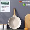Olla antiadherente de piedra médica transfronteriza personalizada, olla octogonal doméstica, olla para cocinar sin humo de aceite, cocina de inducción, estufa de gas universal