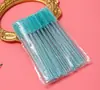 Peine para Pestañas de Varilla de Cristal Transfronterizo Cepillo Espiral Desechable Peine Sólido Herramienta de Belleza Rizado de Extensiones de Pestañas Venta al por Mayor