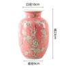 Novo Vaso de Porcelana Azul e Branco Estilo Chinês Garrafa Cerâmica Decorativa Hidropônica Luxo Leve Sala de Estar Mesa de Jantar Ornamentos de Vaso Cerâmico