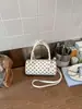 Bolsa de Bolinhas para Mulheres 2026 Nova Tendência Super Popular Moda de Nicho Bolsa de Ombro para Trabalho e Deslocamento Bolsa Transversal