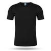 Personalizado verão pescoço redondo roupas de secagem rápida roupas de trabalho publicidade camisa maratona corrida ao ar livre ginásio logotipo impresso