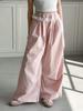 Calça Feminina Verão 2025 Nova Calça Infantil de Seda Gelada Anti-mosquito Estilo Ocidental Menina Menino Grande Yamamoto Calça de Perna Larga Roupa de Verão